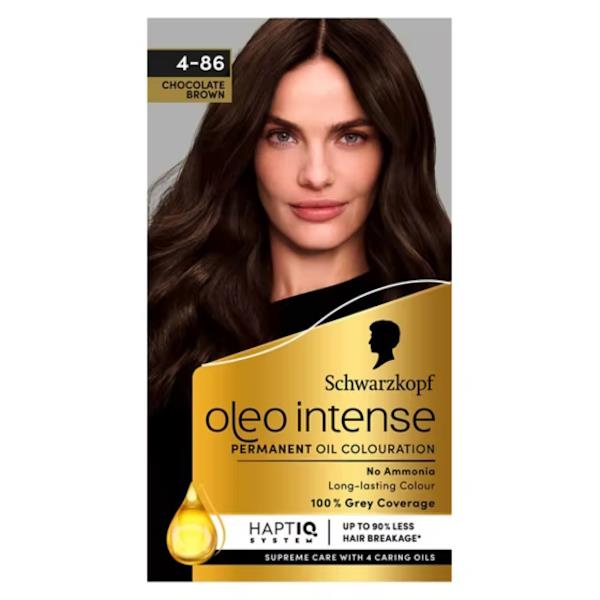 Schwarzkopf Oleo Intense Permanent Oil Colour 4-86 Chocolate Brown