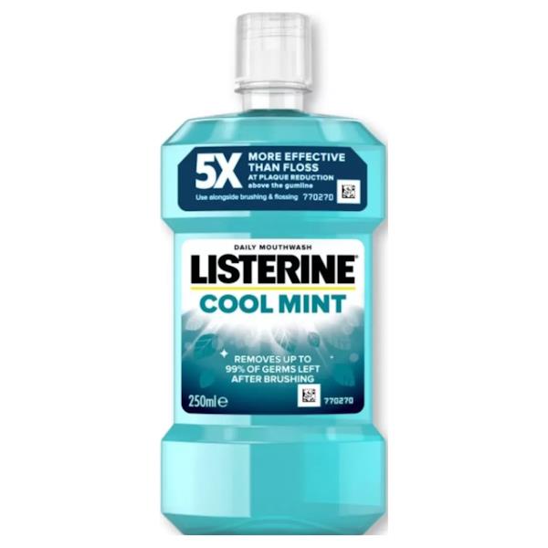 Listerine Daily Mouthwash Cool Mint 250ml