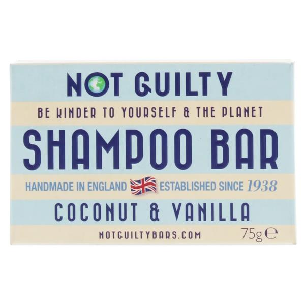 Not Guilty Shampoo Bar Coconut & Vanilla 75g