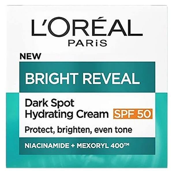 L'Oreal Bright Reveal Dark Spot Hydrating Cream SPF50 50ml