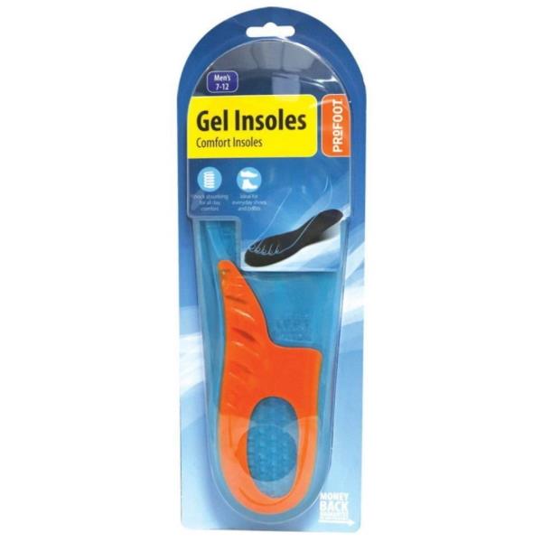 Profoot Comfort Gel Insoles Men's 1 Pair