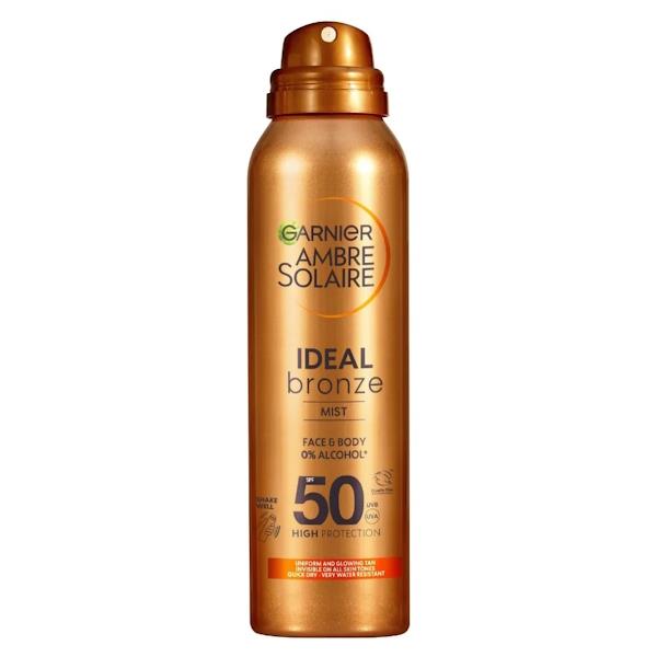 Garnier Ambre Solaire Ideal Bronze Mist Face & Body SPF50 150ml