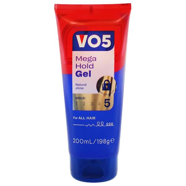 VO5 Mega Hold Gel 200ml