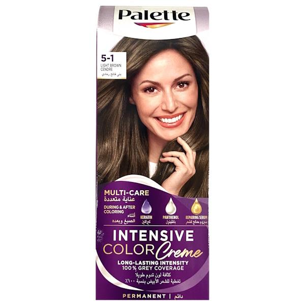 Schwarzkopf Palette Intensive Permanent Color Creme 5-1 Light Brown Cendre