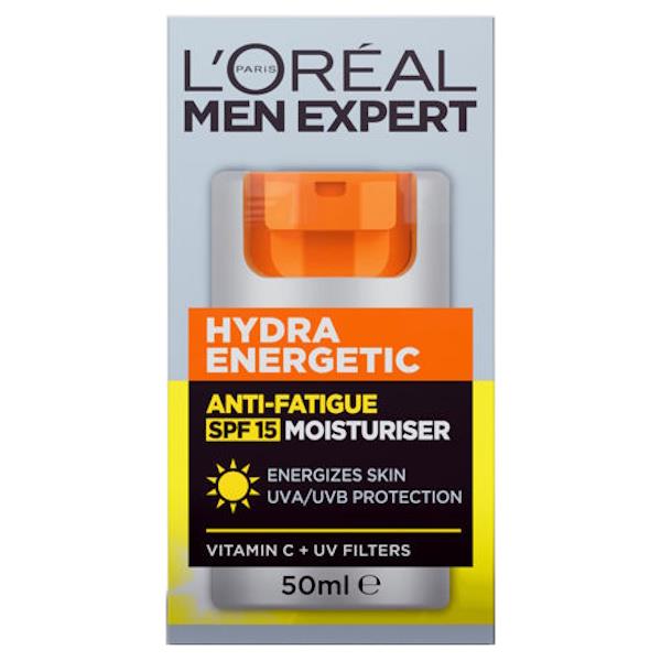 L'Oreal Men Expert Hydra Energetic Anti-Fatigue SPF15 Moisturiser 50ml
