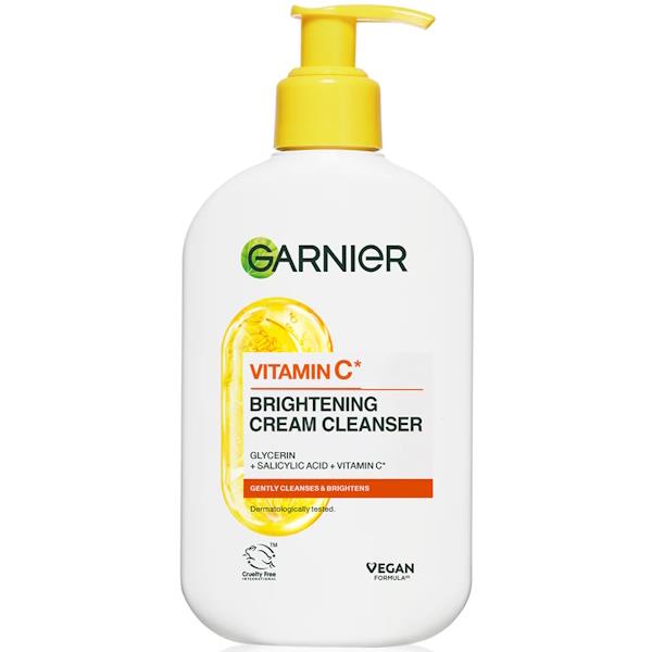 Garnier Skin Active Brightening Vitamin C Cream Cleanser 250ml