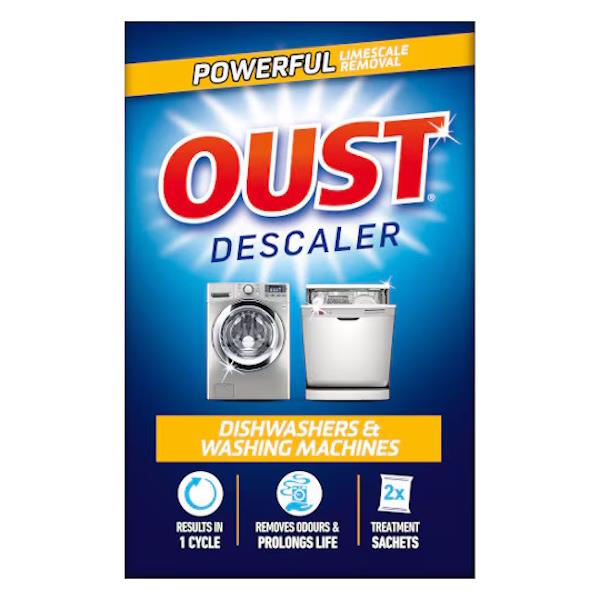 Oust Dishwashers & Washing Machines Descaler 2 x 75g