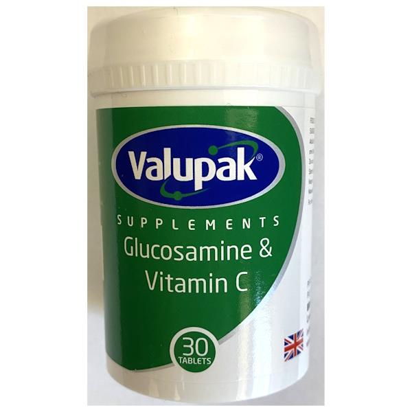 Valupak Glucosamine & Vitamin C 30 Tablets