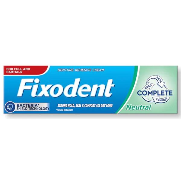 Fixodent Complete Neutral Denture Adhesive Cream 40g