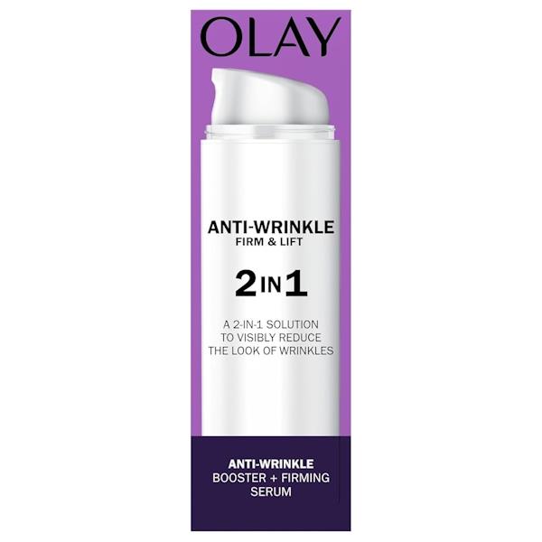 Olay Anti-Wrinkle Firm & Lift 2in1 Anti-Wrinkle Booster + Firming Serum 50ml