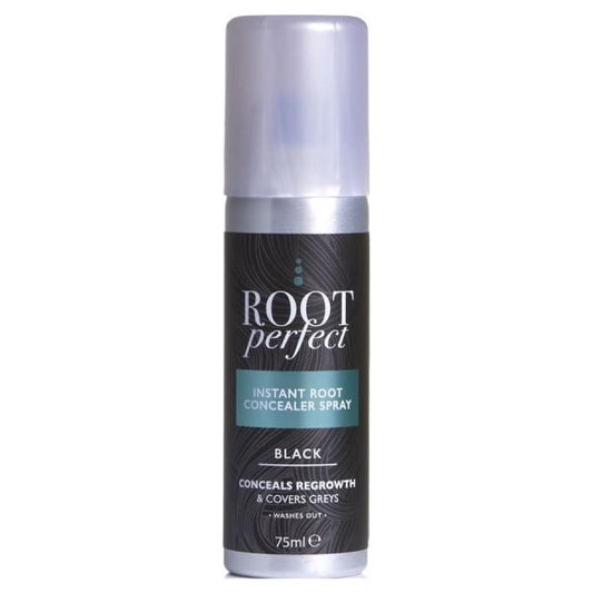 Root Perfect Instant Root Concealer Spray Black 125ml