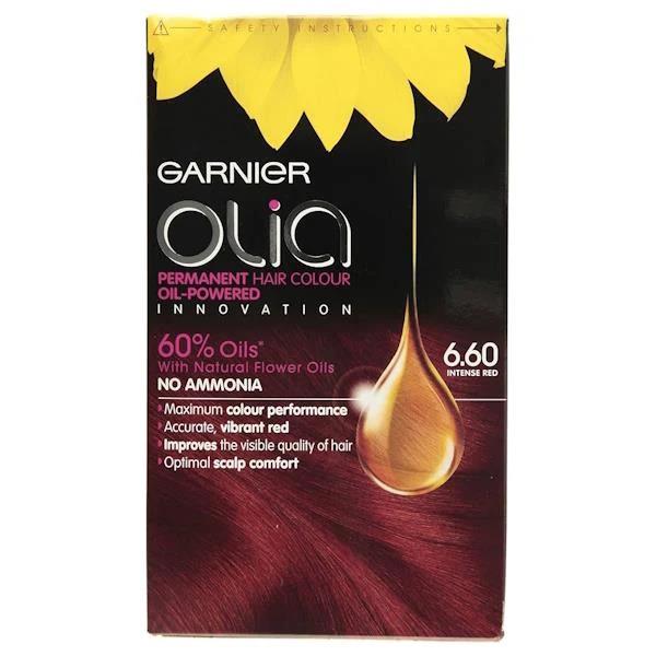 Garnier Olia Permanent Hair Colour 6.60 Intense Red