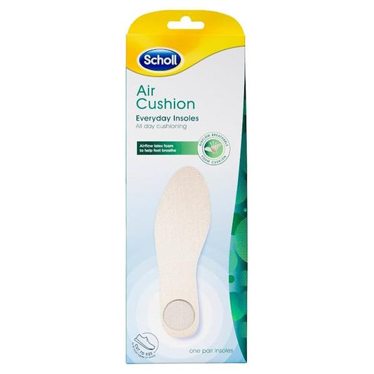 Scholl Air Cushion Everyday Insoles 1 Pair