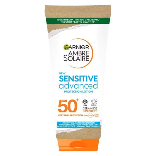 Garnier Ambre Solaire Sensitive Advanced Protection Lotion SPF50+ Tube 175ml
