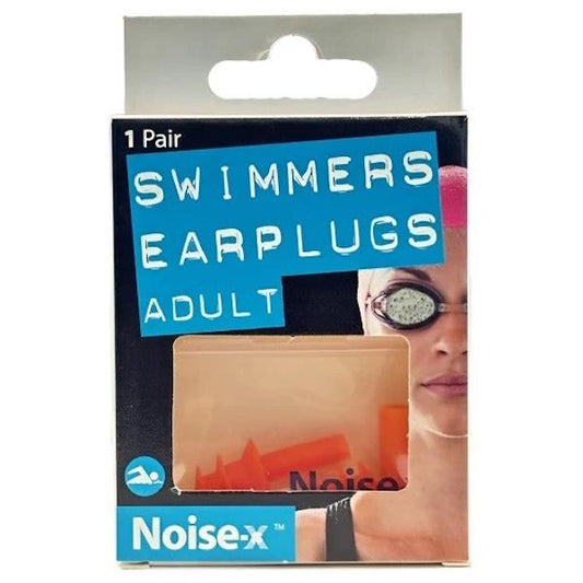 Noise-X Swimmers Earplugs Adult 1 Pair