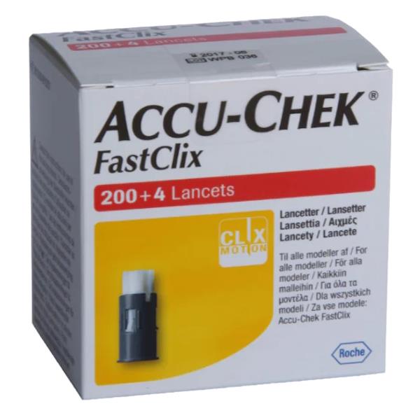 Accu-Chek FastClix 200 + 4 Lancets (Inc. VAT)