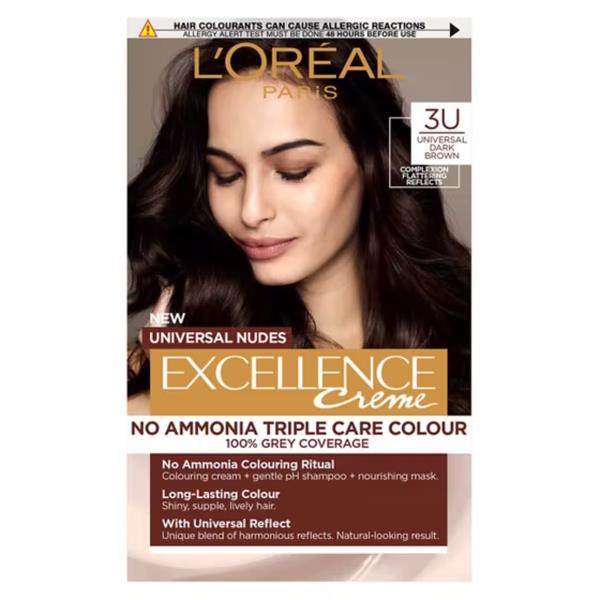 L'Oreal Excellence Creme Universal Nudes 3U Universal Dark Brown