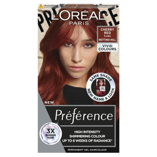 L'Oreal Preference Vivids 5.664 Notting Hill Cherry Red