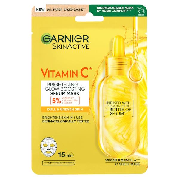 Garnier Skin Active Vitamin C Sheet Mask 28g