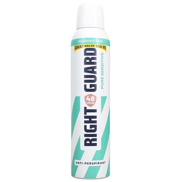 Right Guard Pure Sensitive Anti-Perspirant Spray 250ml