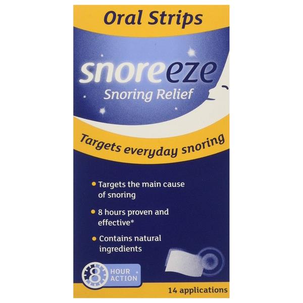 Snoreeze Snoring Relief 14 Oral Strips