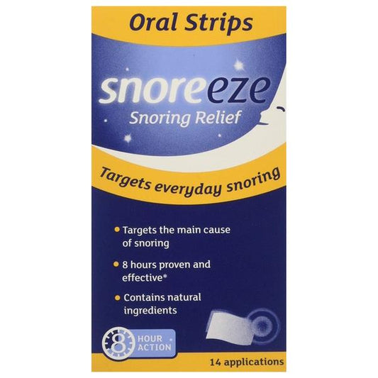 Snoreeze Snoring Relief 14 Oral Strips