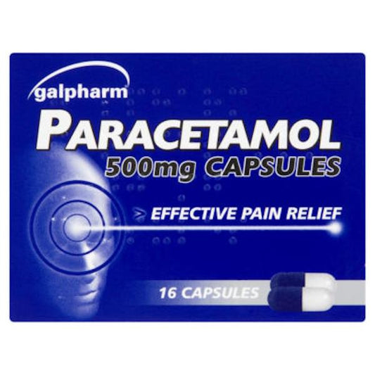 Galpharm Paracetamol 500mg 16 Capsules