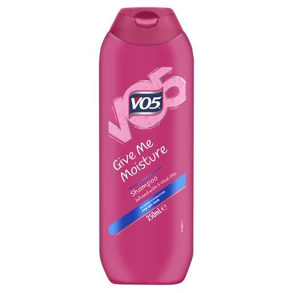 VO5 Give Me Moisture Shampoo 250ml (Case of 6)