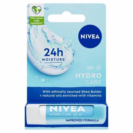 Nivea Lip Balm Hydro Care SPF15 4.8g