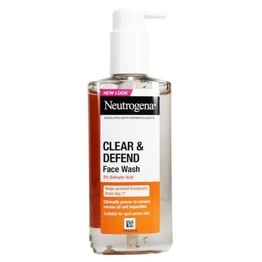 Neutrogena Clear & Defend Face Wash 200ml