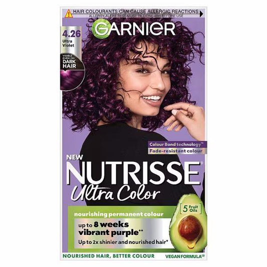 Garnier Nutrisse Ultra Color Permanent Colour 4.26 Ultra Violet