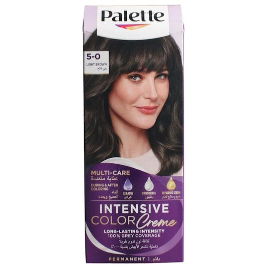 Schwarzkopf Palette Intensive Permanent Color Creme 5-0 Light Brown