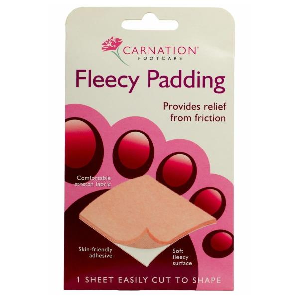 Carnation Footcare Fleecy Padding 1 Sheet