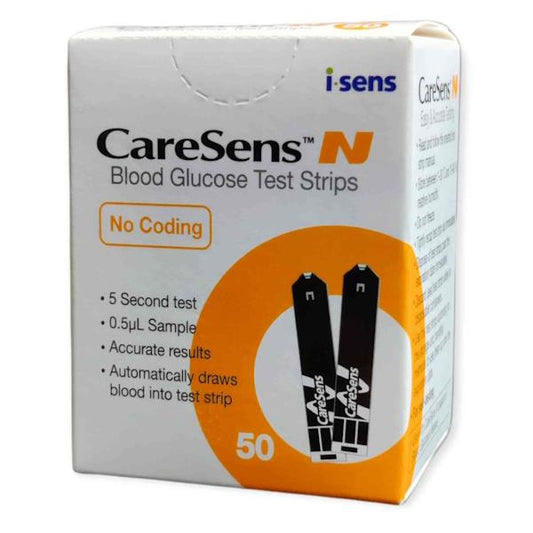 CareSens N 50 Blood Glucose Test Strips