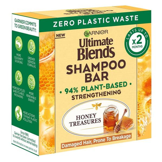 Garnier Ultimate Blends Shampoo Bar Strengthening Honey Treasures 60g