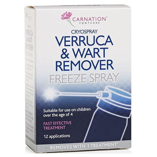 Carnation Footcare Verruca & Wart Remover Freeze Spray 50ml