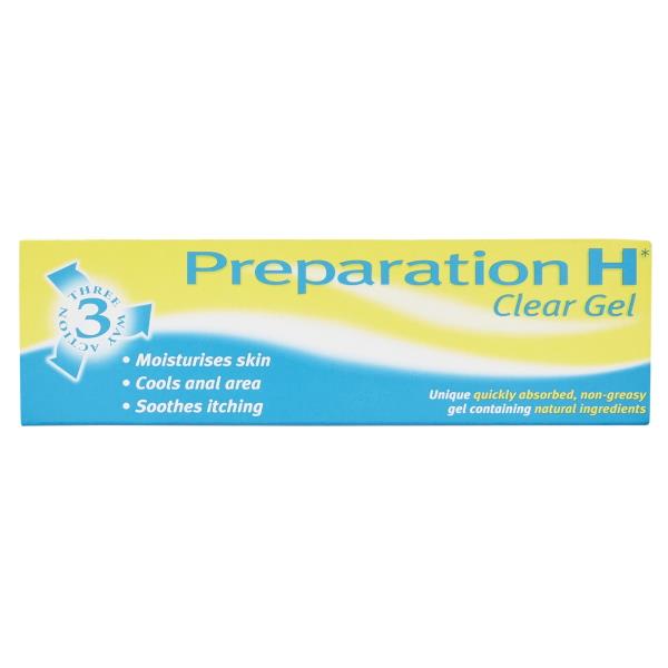 Preparation H Clear Gel 25g