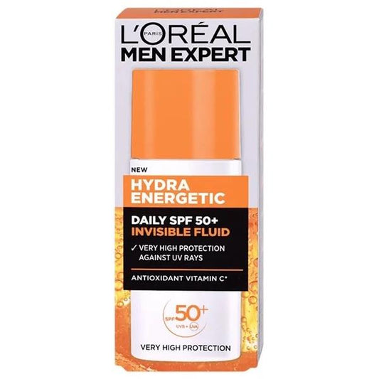 L'Oreal Men Expert Hydra Energetic Daily SPF50+ Invisible Fluid 50ml