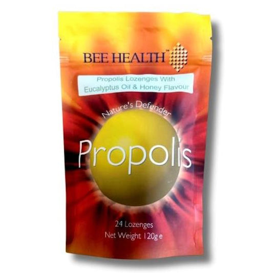 Bee Health Propolis 24 Eucalyptus Oil & Honey Flavour Lozenges 120g