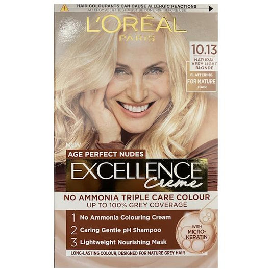 L'Oreal Excellence Creme Age Perfect Nudes 10.13 Natural Very Light Blonde