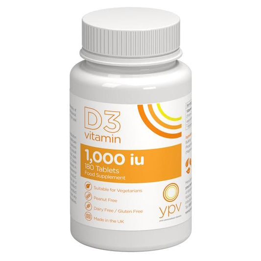 YPV Vitamin D3 1000iu 180 Tablets