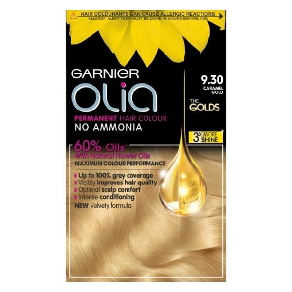 Garnier Olia Permanent Hair Colour 9.30 Caramel Gold