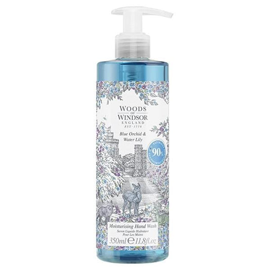 Woods of Windsor Blue Orchid & Water Lily Moisturising Hand Wash 350ml