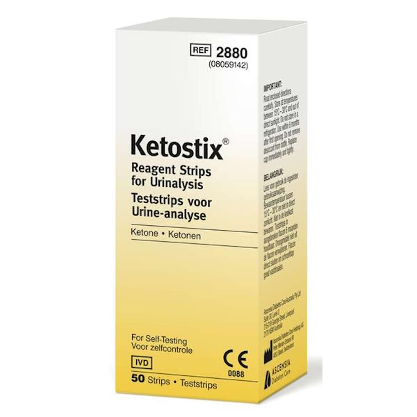 Keto-Diastix 50 Glucose Test Strips