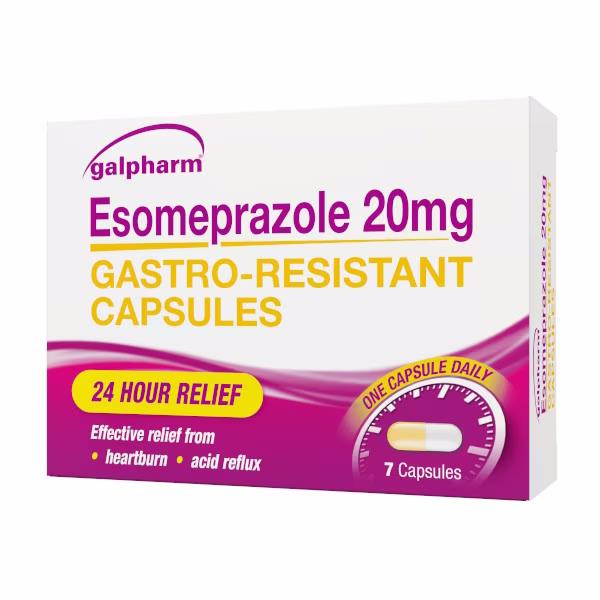 Galpharm Esomeprazole 20mg 7 Gastro-Resistant Capsules