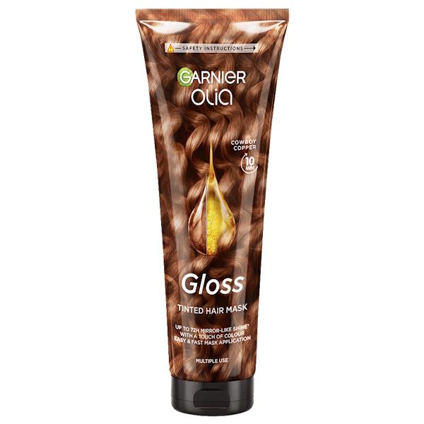 Garnier Olia Gloss Tinted Hair Mask Cowboy Copper 150ml