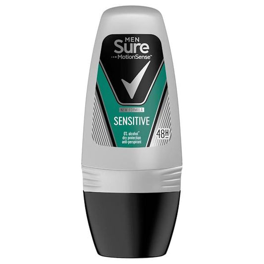 Sure Men Sensitive Dry Anti-Perspirant Roll On 50ml