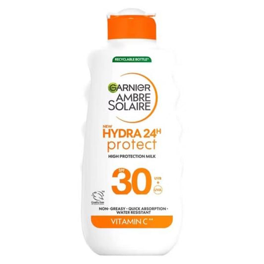Garnier Ambre Solaire Hydra 24 Protect SPF30 Sun Lotion 400ml