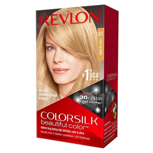 Revlon Colorsilk Permanent Colour 81 Light Blonde