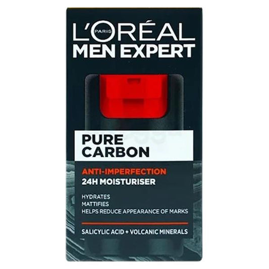 L'Oreal Men Expert Pure Carbon Anti-Imperfection 24H Moisturiser 50ml